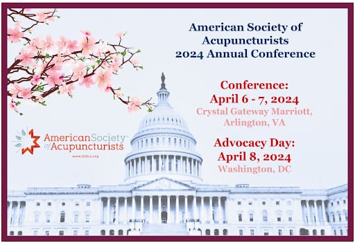 Join the American Society of Acupuncturists 2024 Live In-Person Conference!